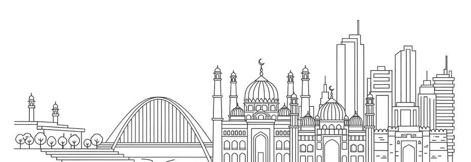 Ahmedabad skyline